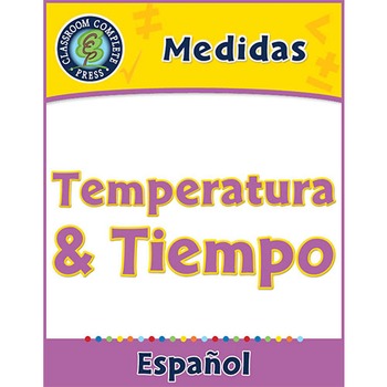Preview of Medidas: Temperatura & Tiempo Gr. 3-5