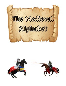Preview of Medieval Alphabet Book