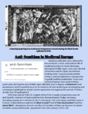 Medieval Anti-Semitism Reading & Reflection Questions