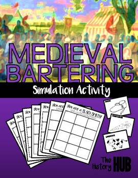 Preview of Medieval Bartering Simulation (Medieval Society Lesson Plan)