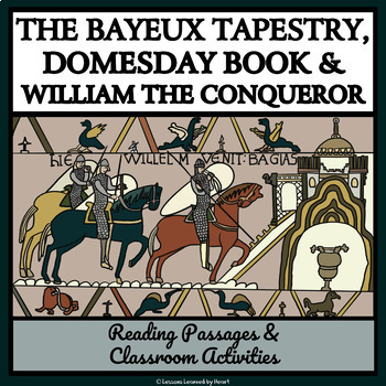 Preview of BAYEUX TAPESTRY & WILLIAM THE CONQUEROR - Reading Passages and Activities