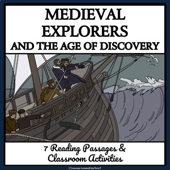 Preview of EXPLORERS & THE AGE OF DISCOVERY - Reading Passages & Enrichment Activities