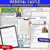 Medieval Castles Reading Comprehension Passage,PUZZLES,Qui