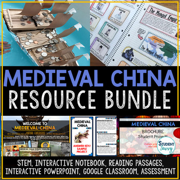 Preview of Medieval China Activities Resource Bundle
