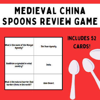 Preview of Medieval China Review Game - SPOONS