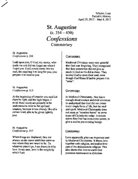 Preview of Medieval Christian Commentaries; From St. Augustine to Thomas A Kempis