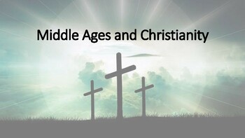 Preview of Medieval Church PowerPoint, Guided Notes and Quiz