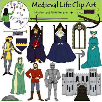 Preview of Medieval Clip Art