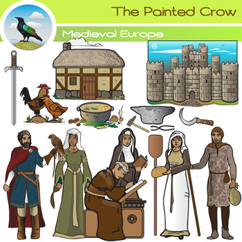 Preview of Medieval Clip Art - Middle Ages - History