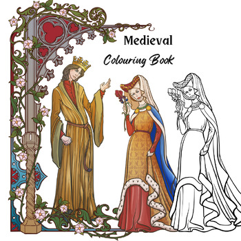 Preview of Medieval Colouring Book