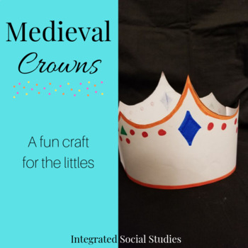 Preview of Medieval Crowns for Elementary Students