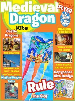Preview of Medieval Dragon Kite - DIY Stem/Steam