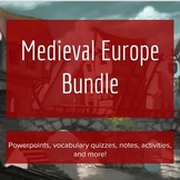 Medieval Europe Complete Unit - Lesson Bundle