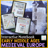 Medieval Europe Interactive Notebook - Early Middle Ages -