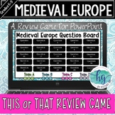 Medieval Europe (Feudalism, Crusades, & More) Test Prep Re