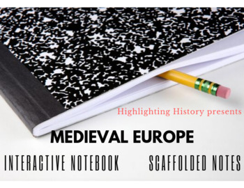 Preview of Medieval Europe Guided Notes