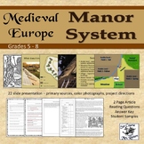 Medieval Europe: Learning about the Manor System (slidesho