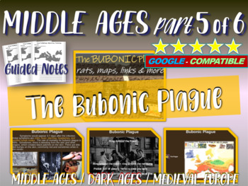 Preview of Medieval Europe (PART 5: BUBONIC PLAGUE) engaging 88-slide Middle Ages PPT