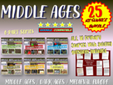 Medieval Europe MEGA-BUNDLE! PPTs, primary sources & more 