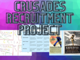 Medieval Europe Project- Crusades Recruitment Poster & Letter