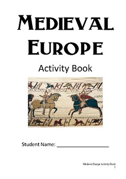 Preview of Middle Ages - Medieval Europe Student Activity Book 1