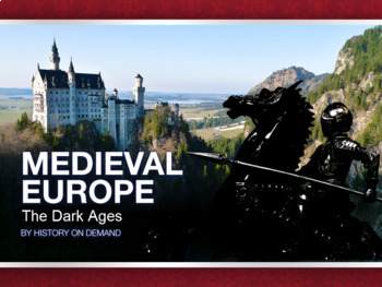 Preview of Medieval Europe: The Dark Ages PowerPoint and Outline