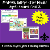Medieval Europe (The Middle Ages) Anchor Charts