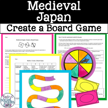 Preview of Medieval Feudal Japan Board Game Project