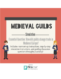 Medieval Guilds Simulation