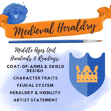 Medieval Heraldry Packet -- Coat-of-Arms and Shields