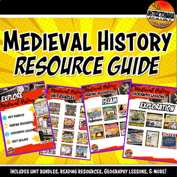 Preview of Medieval History Free Resource Guide