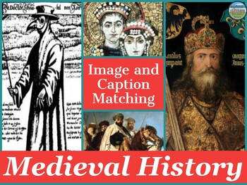 Preview of Medieval History Primary Source Image Activity