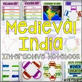 Medieval India Interactive Notebook Graphic Organizers Mid