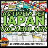 Medieval JAPAN Interactive Vocabulary Activity Set -Both P