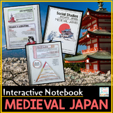 Medieval Japan Interactive Notebook Feudal Japan Activitie