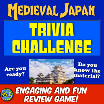 Preview of Medieval Japan Review Game | Review Major Concepts from Feudal Japan