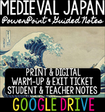 Medieval Japan & the Tokugawa Shogunate - PPT, Guided Note