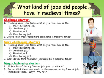 Preview of Medieval Jobs