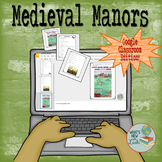 Medieval Manor Activity for Google Classroom and OneDrive