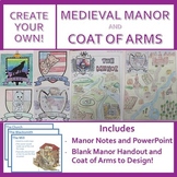 Medieval Manor and Coat of Arms - Create Your Own! (Notes,