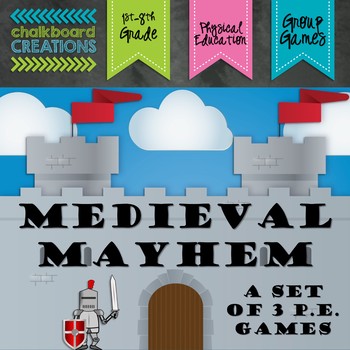 Preview of Medieval Mayhem: 3 Large Group PE Games