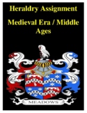 Medieval - Middle Ages: Heraldry / Family Crest - Coat of 