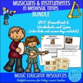 Medieval Musicians and Instruments BUNDLE