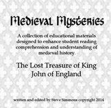Medieval Mysteries: The lost treasure of King John