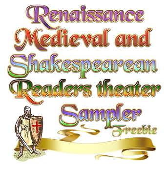 Preview of Medieval, Renaissance, Shakespearean readers theater sampler