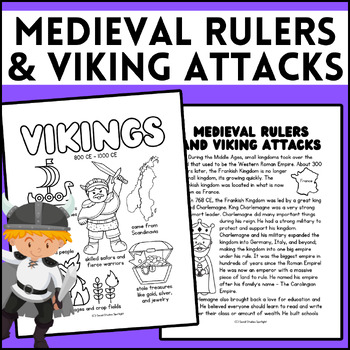 Preview of Medieval Rulers & Viking Invasions| King Charlemagne| Carolingian Dynasty Empire