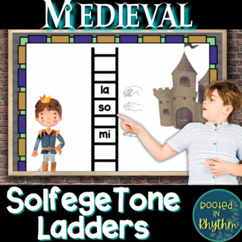 Preview of Medieval Solfege Tone Ladders for Elementary Music Sight Singing