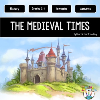Preview of Medieval Times Activities Unit Reading Passages Maps & Project Middle Ages