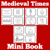 Medieval Times Europe Worksheet | Kindergarten 1st 2nd 3rd