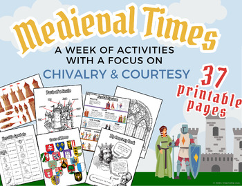 Preview of Medieval Times - 5 days of activities by Charlotte Ave. Shop